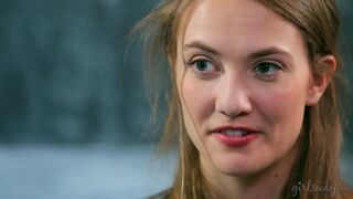 Boszorkányos leszbikus punci nyalás