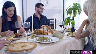 Köszönet a mostohaanya melléiért és nedves puncijaiért