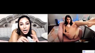 Evelyn Claire Gianna Dior tini leszbikus kamerás szex