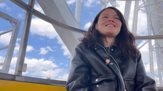 Tini latinák vad leszbikus dugása vidámparkban