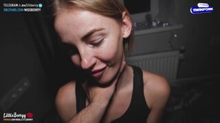 Első randi vad szexszel és forró spricceléssel