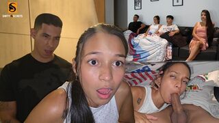 Férjem hűtlenkedik velem, és izgatottan dugja lil_timy barátnőjét