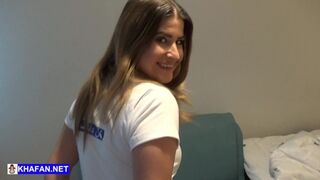 Csábító szomszéd lány vadul megdöngeti a farkam POV-ban