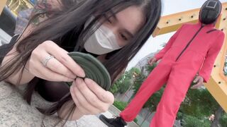 Daisybaby vadul űzi a swag squid game erotikus kiadásában